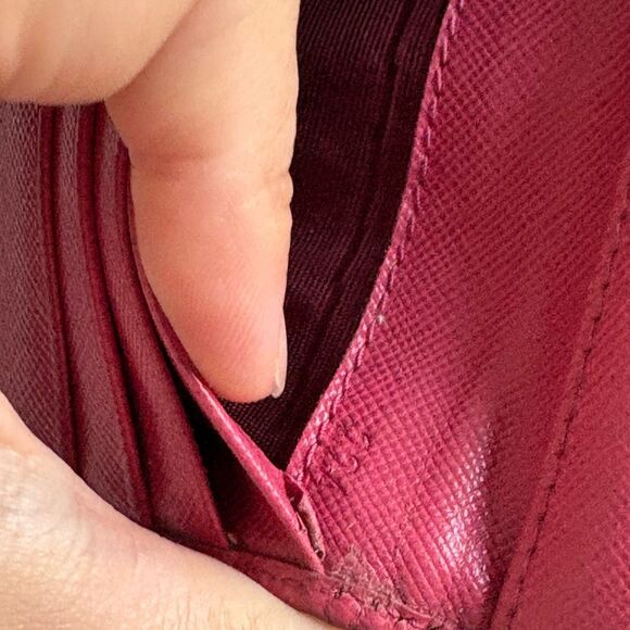 Prada Milano Made in Italy Pink Snap Wallet - Picture 6 of 13
